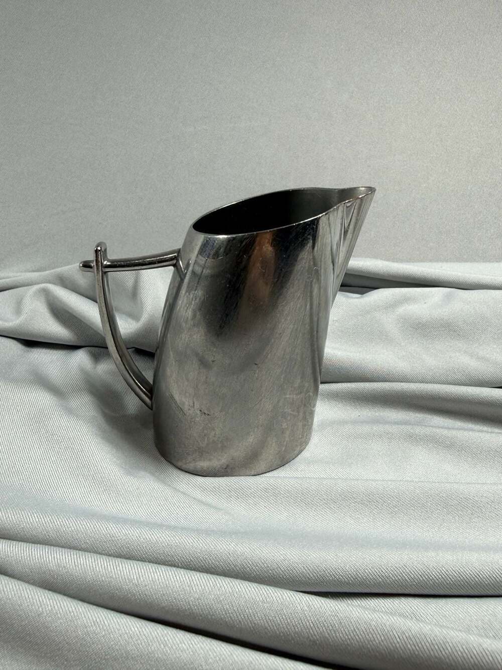 Mikasa H&R Stainless Steel Creamer Pitcher with Spout and Handle
